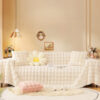 Ultra-Soft Faux Rabbit Fur Skin-Friendly Full Prot