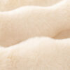 Ultra-Soft Faux Rabbit Fur Skin-Friendly Full Prot