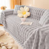 Ultra-Soft Faux Rabbit Fur Skin-Friendly Full Prot