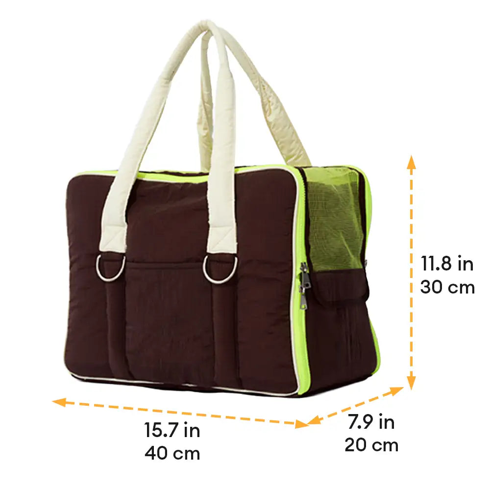 Urban Commuter Color-Block Multi-functional Pet Ca