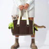 Urban Commuter Color-Block Multi-functional Pet Ca