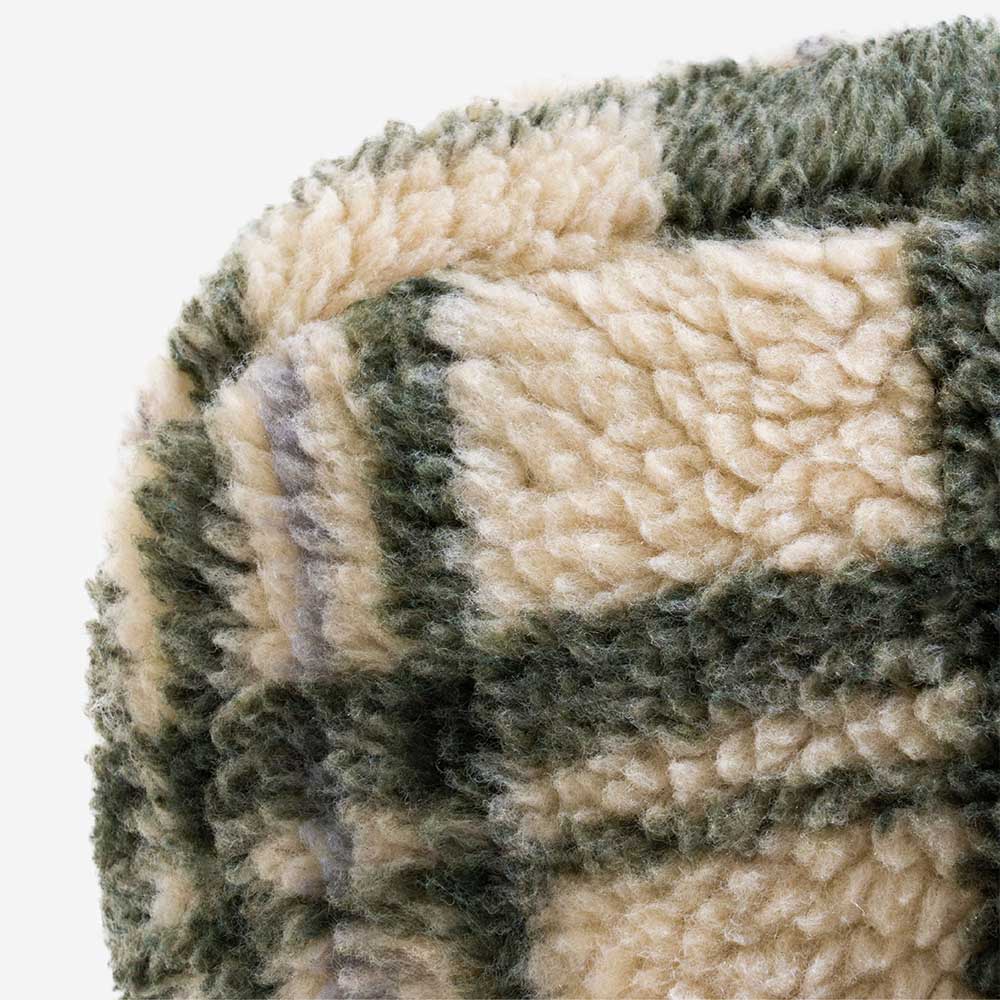 Vintage Checkered Washable Cozy Support Calming Do
