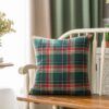 Vintage Christmas Style Plaid Blanket Full Wrap Co