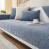 Wheat Ears Pattern Chenille Anti-Scratch Couch Cov