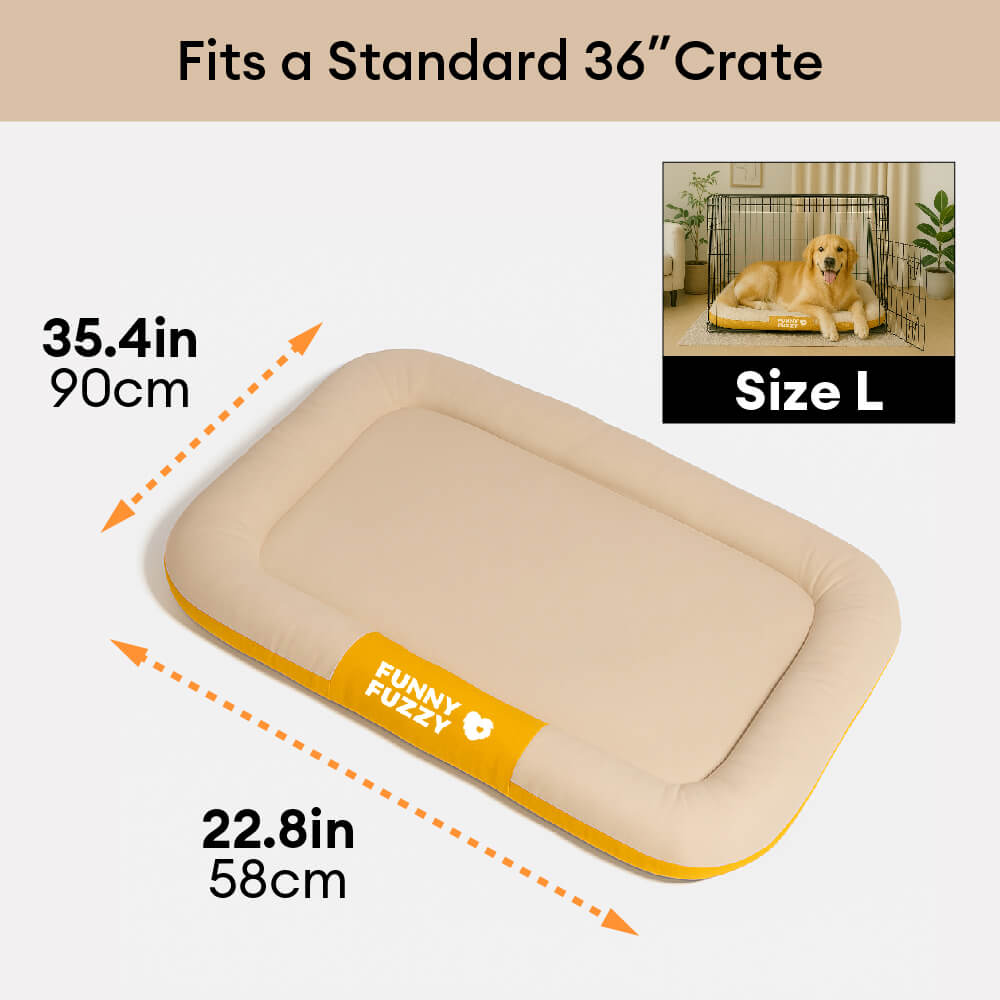 Outdoor Waterproof & Chew-proof Memory Foam Orthop