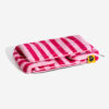Trendy Striped Faux Lambswool Double Layer Dog & C