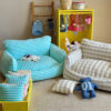 Good Things Linen Breathable Comfort Pet Sofa Bed