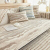 Plush Cream Comfort Furniture Protective Mat Couch