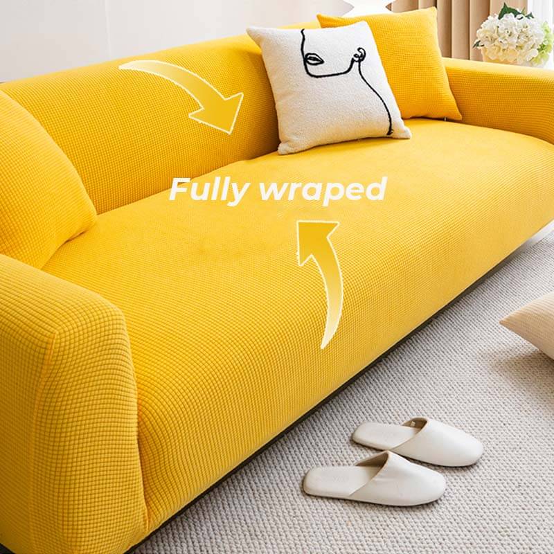 Soft Fleece Full-wrapped Furniture Protector Couch