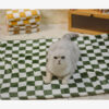 Stylish Chequered Flannel Pet Blanket Dog & Cat Bl
