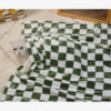 Stylish Chequered Flannel Pet Blanket Dog & Cat Bl