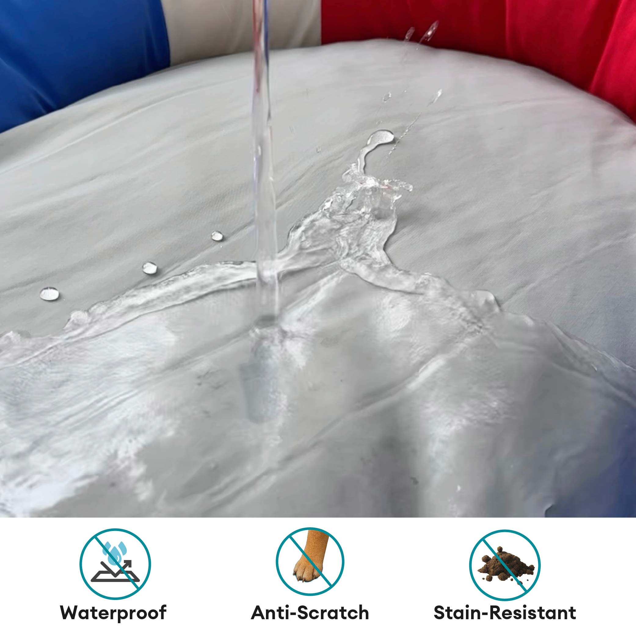 Summer Cooling Waterproof Boat-Shaped Pet Bed or P