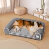 Deluxe Flannel Double-Layer Orthopedic Dog Sofa Be