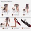Multifunction Hands Free Dog Leash With Safety Sea