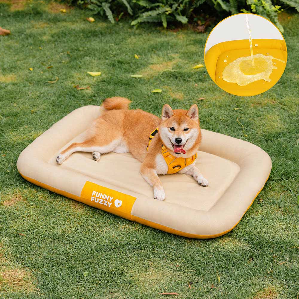 Outdoor Waterproof & Chew-proof Memory Foam Orthop